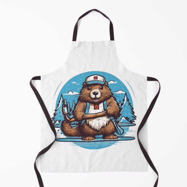 Item preview, Majestic , Colorful beaver theme designed and sold by Okracha.