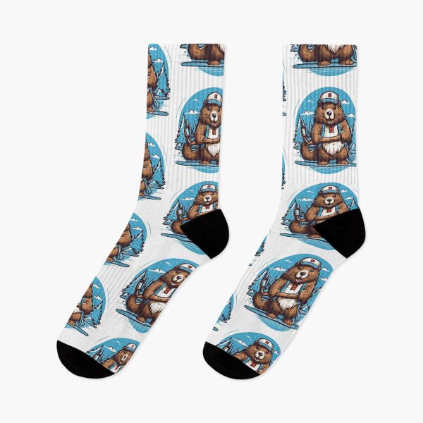 Item preview, Majestic , Colorful beaver theme designed and sold by Okracha.