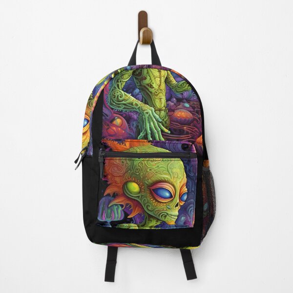 Item preview, Psychedelic Alien designed and sold by Beyond The Veil.