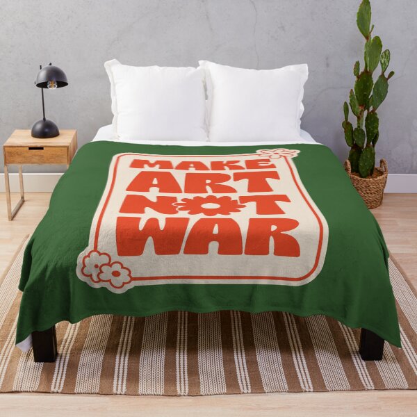Item preview, MAKE ART NOT WAR designed and sold by asymmetrickid.