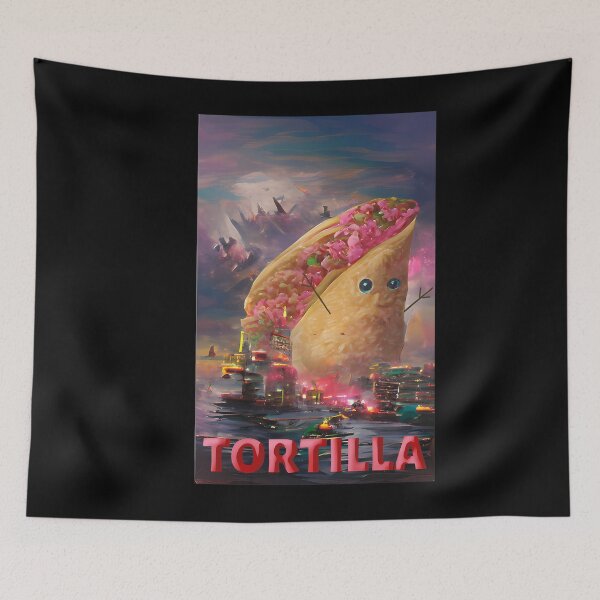 Item preview, Taco Godzilla Tortilla  	 designed and sold by secqtjhw87.