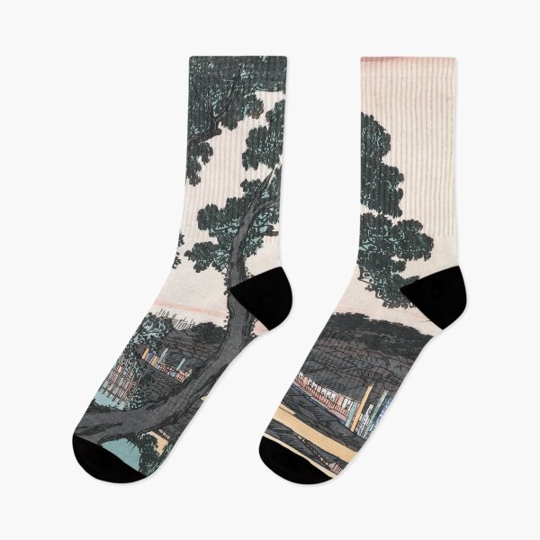 Item preview, Picture of Matsuchiyama - Utagawa Hiroshige - designed and sold by LeiWeiss.