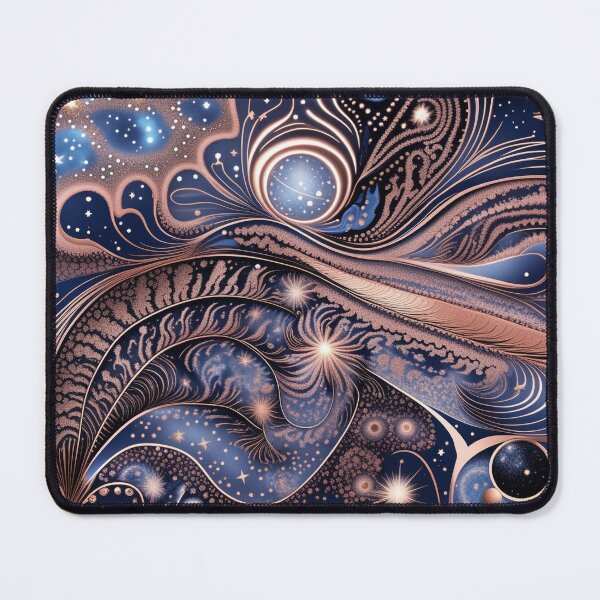 Item preview, Other Worldly Designs-Stars, nebulas, planets with feathers designed and sold by BirdsnStuff.