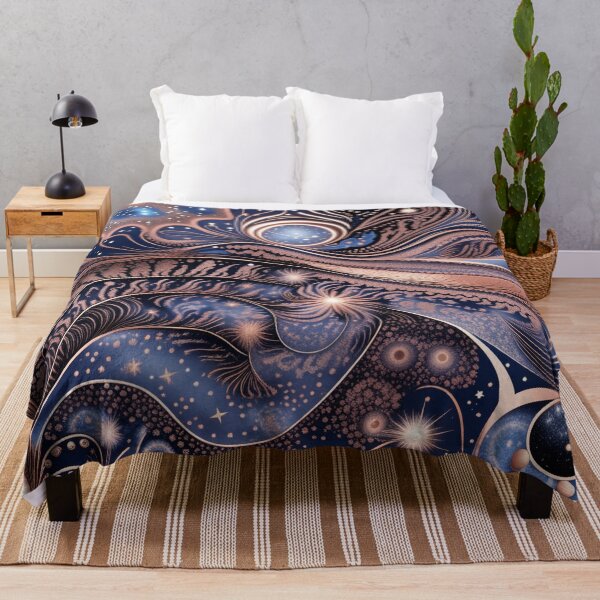 Item preview, Other Worldly Designs-Stars, nebulas, planets with feathers designed and sold by BirdsnStuff.