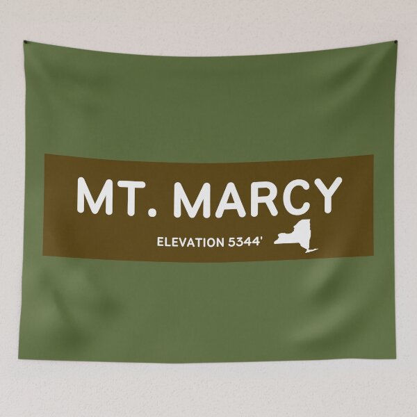 Item preview, Mount Marcy New York Summit Sticker  designed and sold by thehikerpage.