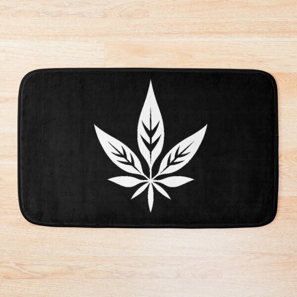 Item preview, Minimalist Cannabis Leaf Symbol designed and sold by MedicatedMedusa.