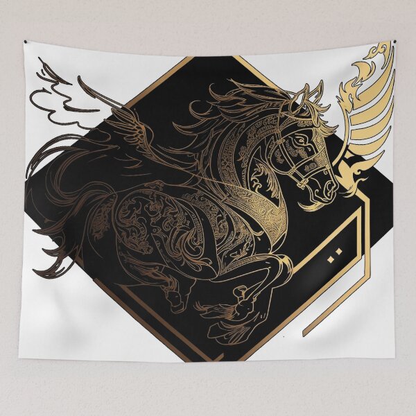 Item preview, Gold Horse 2 designed and sold by ThanaDesign.
