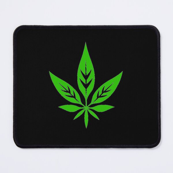 Item preview, Simple Cannabis Leaf Symbol designed and sold by MedicatedMedusa.