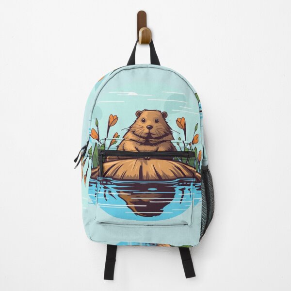 Item preview, Majestic , Colorful beaver theme designed and sold by Okracha.