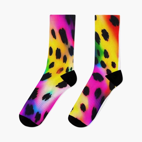 Item preview, Rainbow Leopard Style Colorful Painted Design designed and sold by dbmax1.