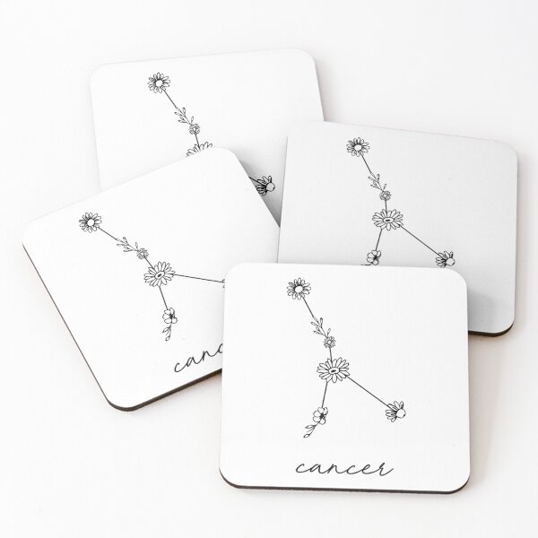Item preview, Cancer Zodiac Wildflower Constellation 	 designed and sold by yttwgaomv50.