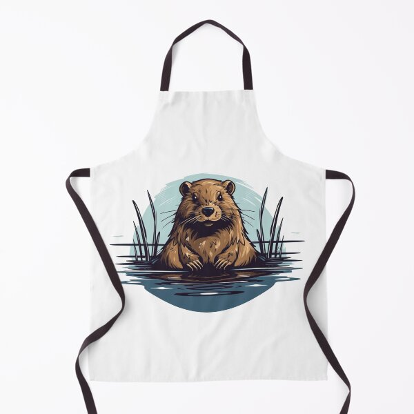 Item preview, Majestic , Colorful beaver theme designed and sold by Okracha.