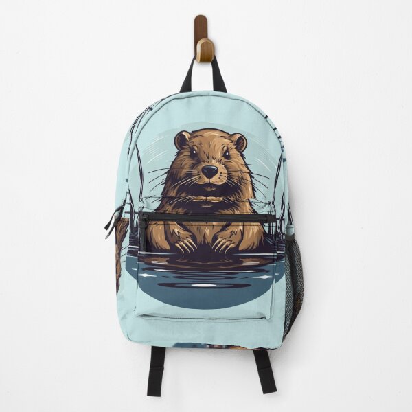 Item preview, Majestic , Colorful beaver theme designed and sold by Okracha.