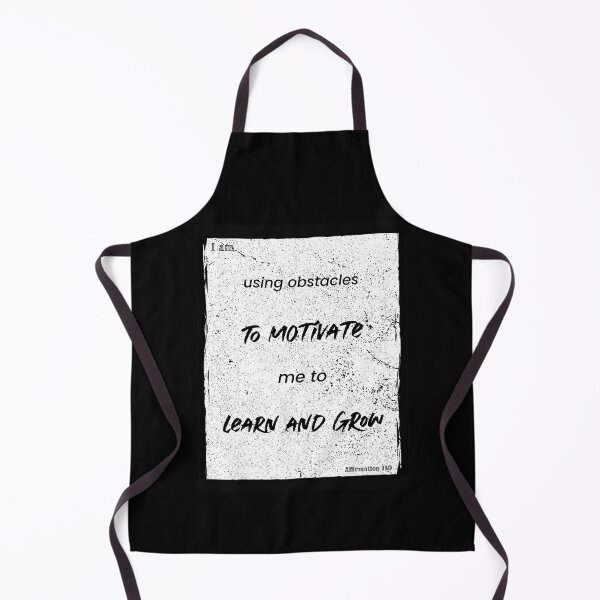Item preview, Positive Affirmations: Using Obstacles (Minimalist Black on White) designed and sold by ieluxury.