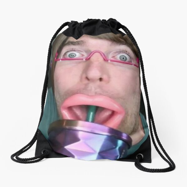 Shane Dawson funny meme Drawstring Bag
