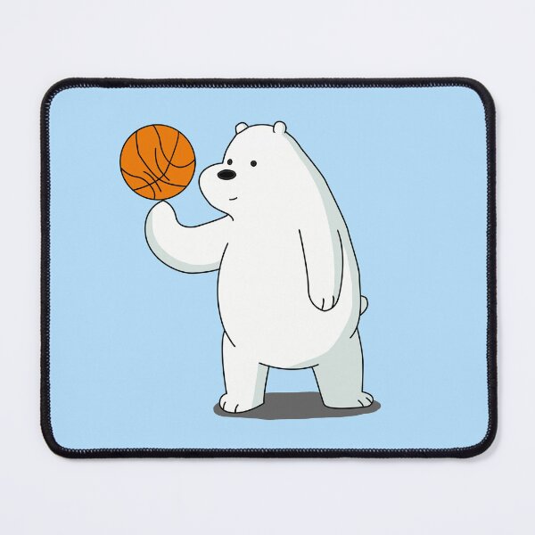 Item preview, We bare bears Ice bear Basketball Finger Spin designed and sold by kidcartoon.