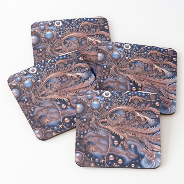 Item preview, Other Worldly Designs- nebulas, stars, galaxies, planets with feathers  designed and sold by BirdsnStuff.