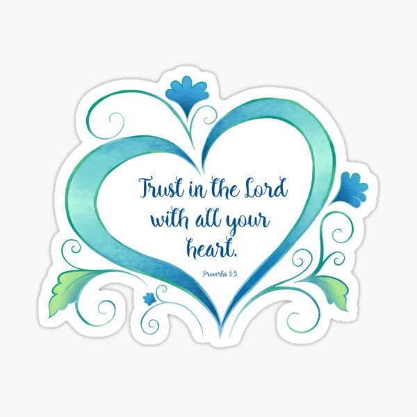 Trust in the Lord Sticker