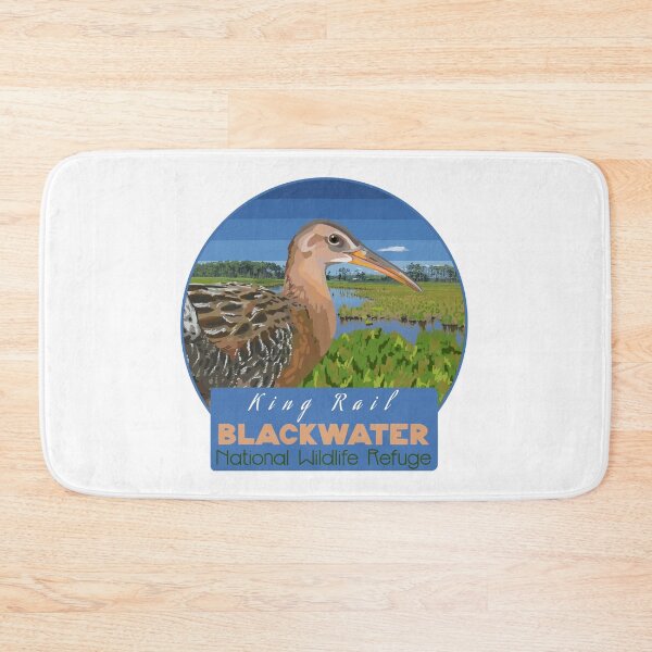 Item preview, Birds and Parks: Blackwater National Wildlife Refuge/King Rail designed and sold by LauraWolfArtist.