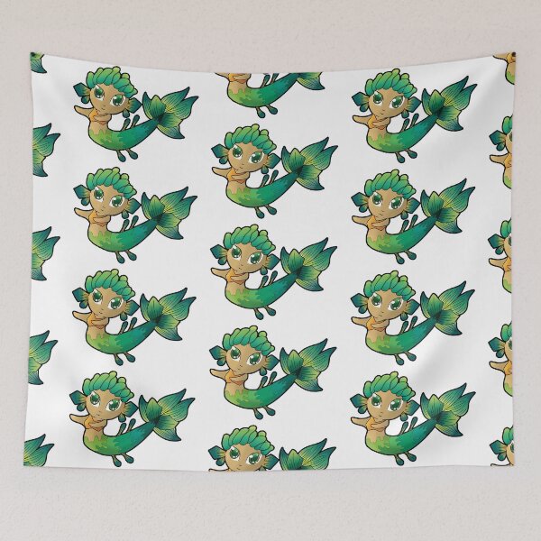 Item preview, Kelp Forest Guardian Mermaid designed and sold by DreamPiggle.