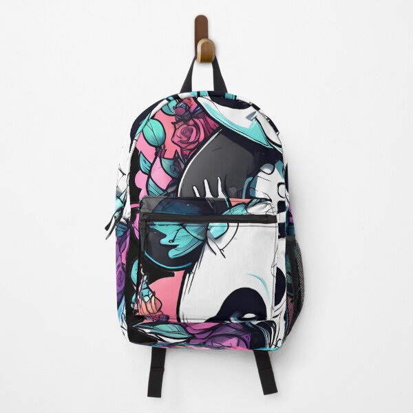 Item preview, Cute and Chilling Panda Skeleton amidst Flowers designed and sold by Mechanical-Artt.