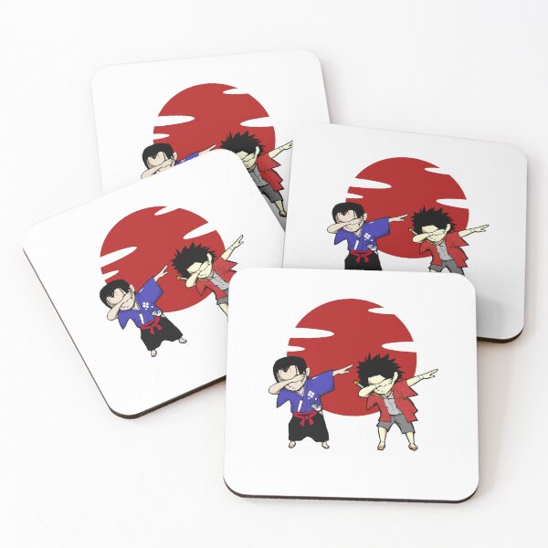 Item preview, Mugen x Jin Samurai Dabbing Sunset designed and sold by FilipStudiosss.