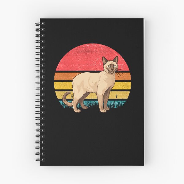 Item preview, Javanese Cat Vintage Retro Sunset designed and sold by rafaeltto.