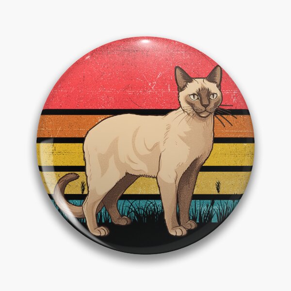 Item preview, Javanese Cat Vintage Retro Sunset designed and sold by rafaeltto.