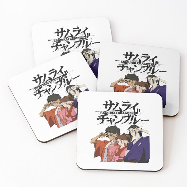 Item preview, Samurai Anime Champloo Art Main Characters designed and sold by FilipStudiosss.