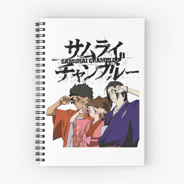 Item preview, Samurai Anime Champloo Art Main Characters designed and sold by FilipStudiosss.