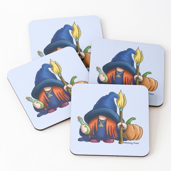 Item preview, Witchy gnome designed and sold by Whimsy Pose Illustrations.