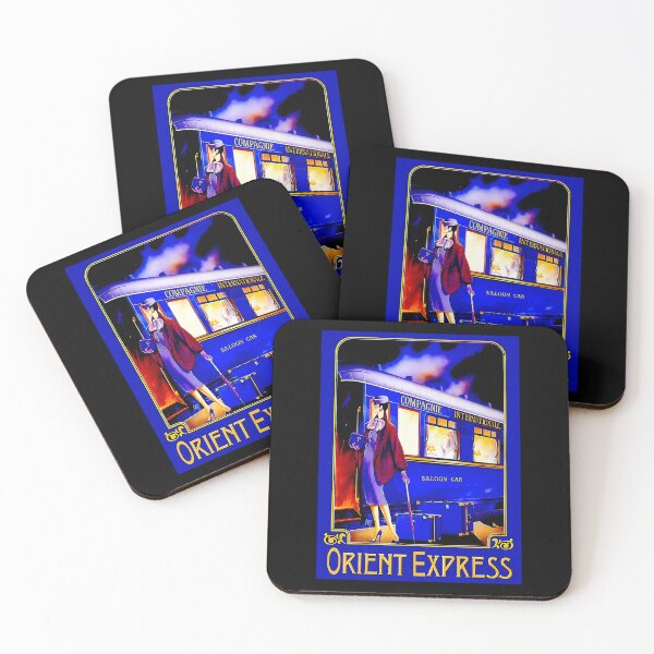 Item preview, ORIENT EXPRESS Vintage Train Passenger Travel Print  	 designed and sold by oeuwulwyyvy39.