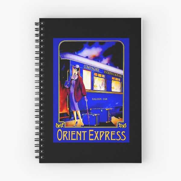 Item preview, ORIENT EXPRESS Vintage Train Passenger Travel Print  	 designed and sold by oeuwulwyyvy39.