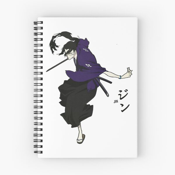 Artikelvorschau, Samurai Champloo - Jin - Kunstbuch entworfen und verkauft von FilipStudiosss.