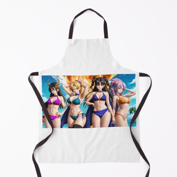 Item preview, Sun-Kissed Serenity: Beach Adventures with Anime Beauties designed and sold by cpuebla2.