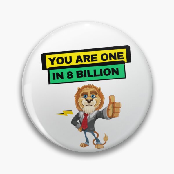 Item preview, Yellow you are one in 8 billion | you are unique  designed and sold by Growthmind7.