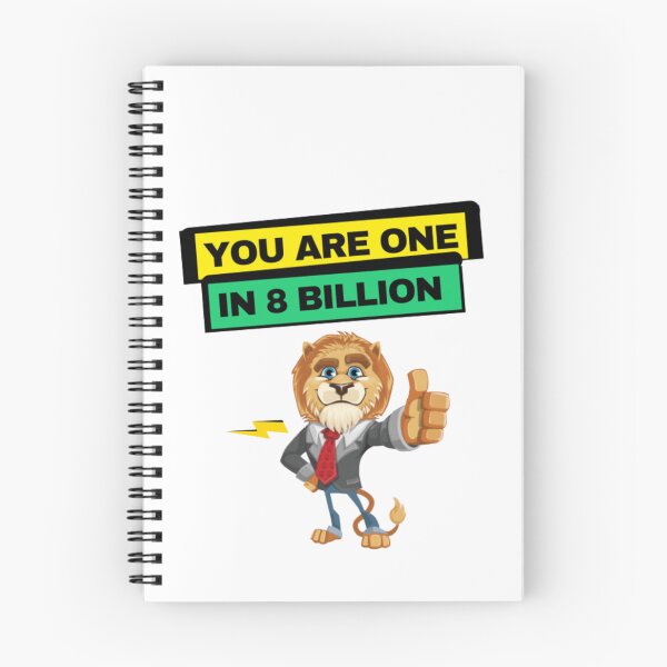 Item preview, Yellow you are one in 8 billion | you are unique  designed and sold by Growthmind7.