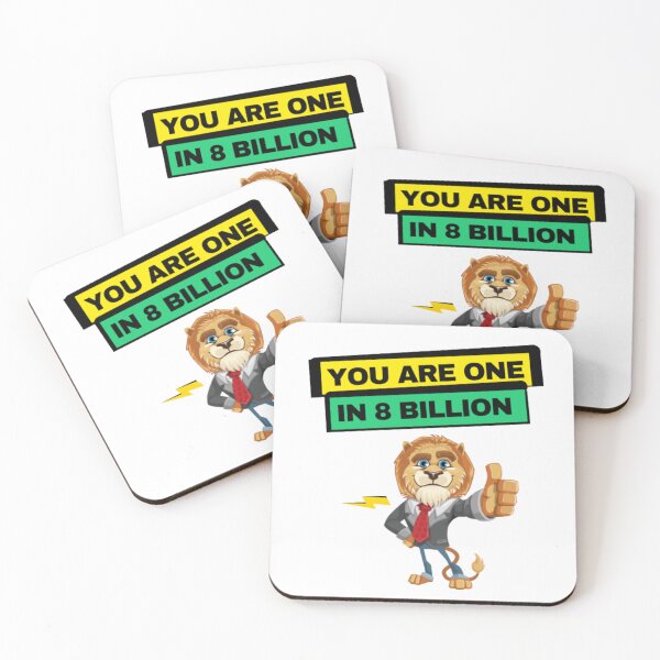 Item preview, Yellow you are one in 8 billion | you are unique  designed and sold by Growthmind7.