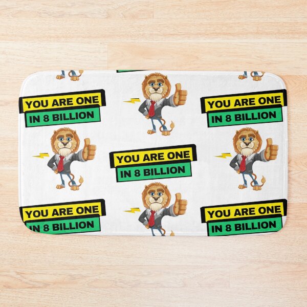 Item preview, Yellow you are one in 8 billion | you are unique  designed and sold by Growthmind7.