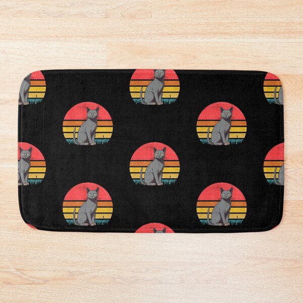 Item preview, Korat Cat Vintage Retro Sunset designed and sold by rafaeltto.