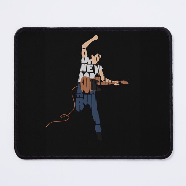Item preview, bruce springsteen typography art inspirowl design transparent	 designed and sold by orxqsisbo72.