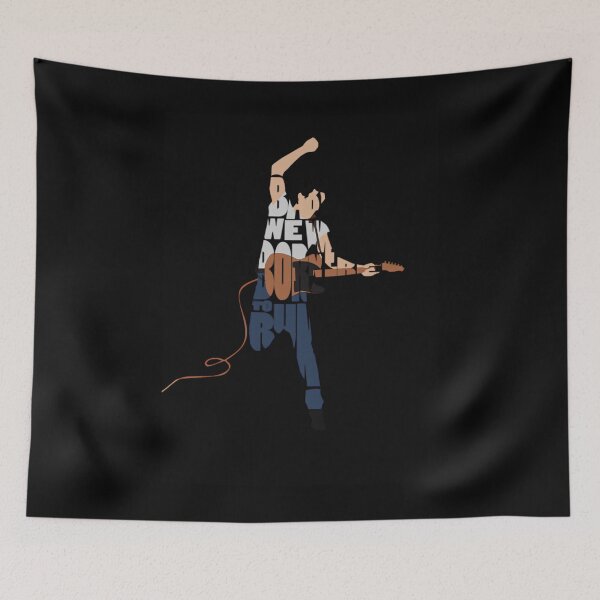 Item preview, bruce springsteen typography art inspirowl design transparent	 designed and sold by orxqsisbo72.