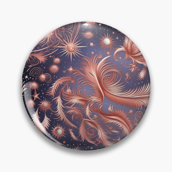 Item preview, Other Worldly Designs- nebulas, stars, galaxies, planets with feathers designed and sold by BirdsnStuff.