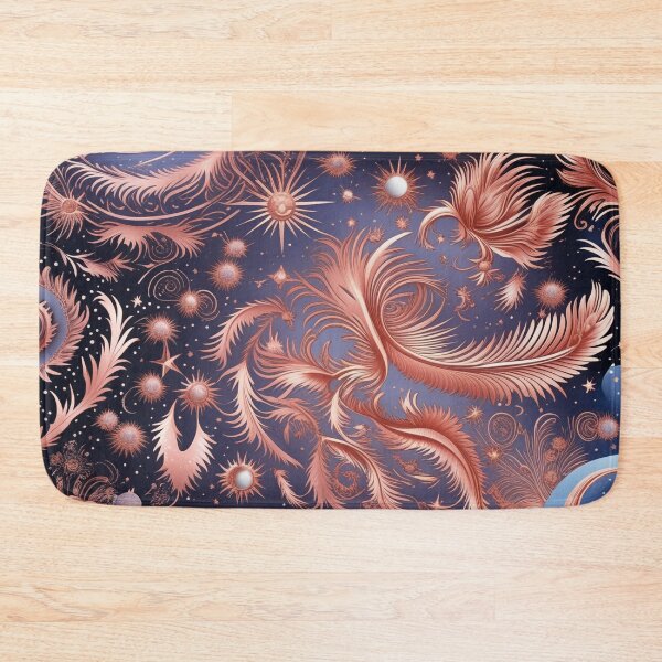 Item preview, Other Worldly Designs- nebulas, stars, galaxies, planets with feathers designed and sold by BirdsnStuff.