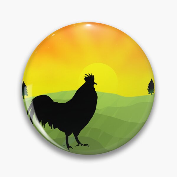 Item preview, Chicken Sunset designed and sold by 107caliber.