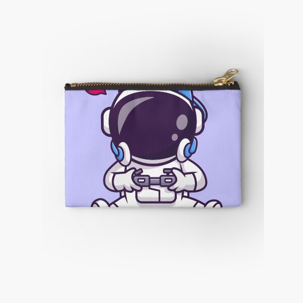 Item preview, Cute Astronaut Gaming Cartoon Vector Icon designed and sold by hjian8219.
