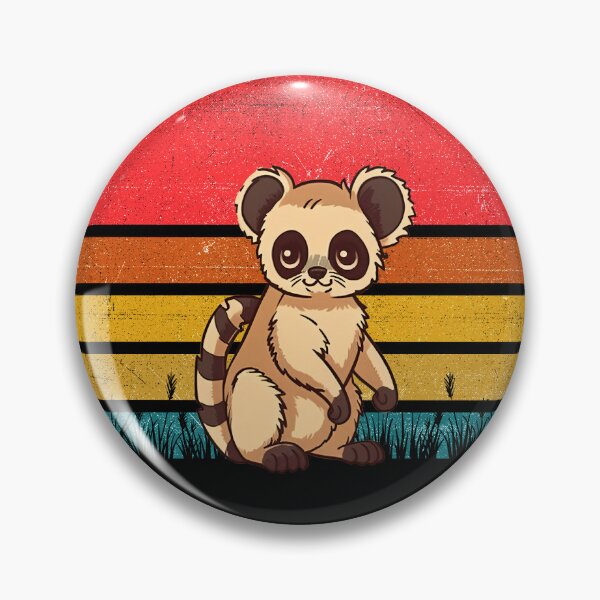 Item preview, Lemur Vintage Retro Sunset designed and sold by rafaeltto.