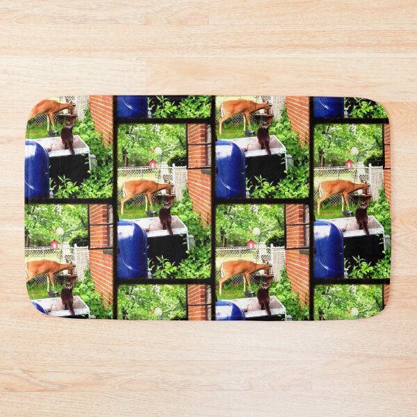 Item preview, THE BACK YARD VISITORS designed and sold by JoAnnHayden.