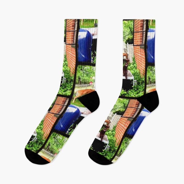 Item preview, THE BACK YARD VISITORS designed and sold by JoAnnHayden.