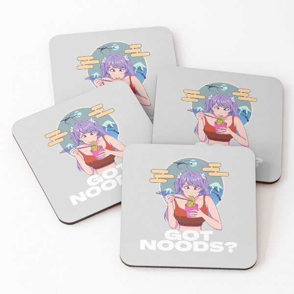 Item preview, Anime Girl. Got Noods? (White Text) designed and sold by KGoPrintables.